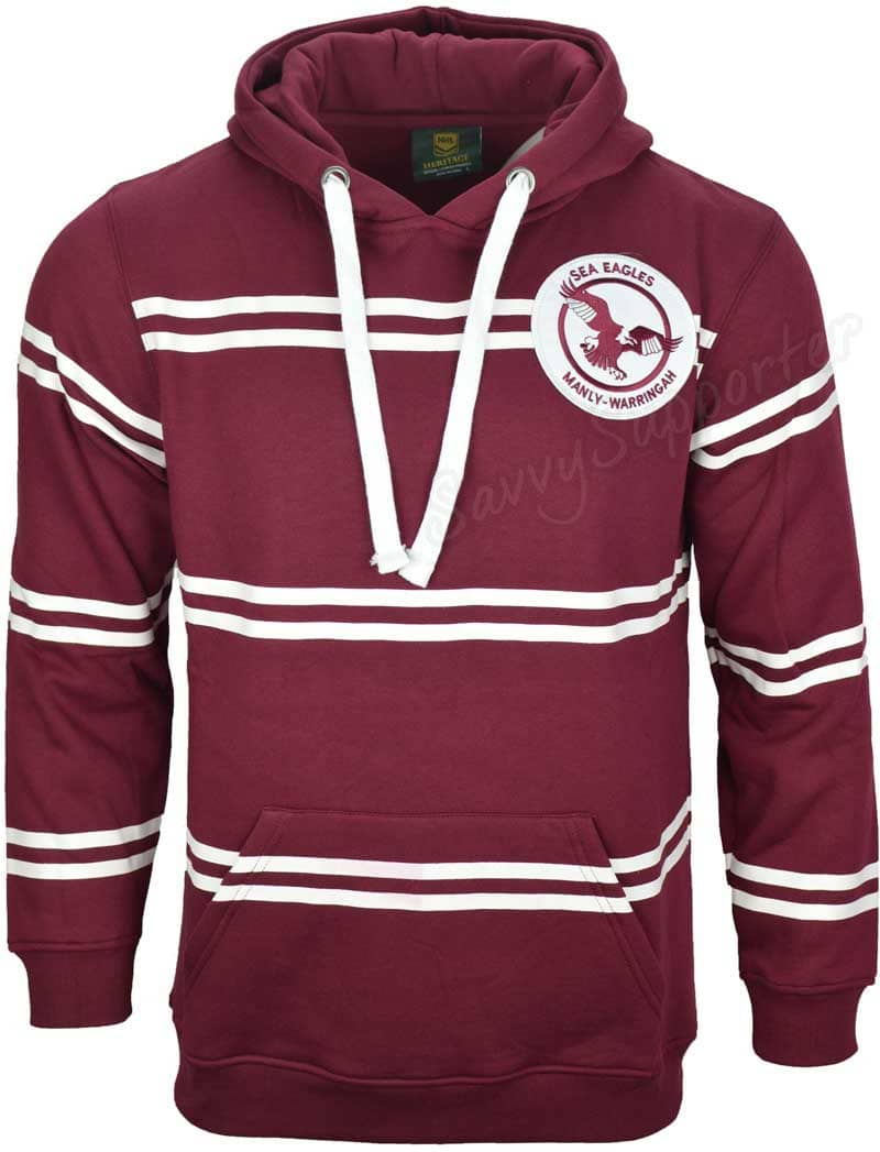 Manly Sea Eagles NRL Retro Pullover Hoodie
