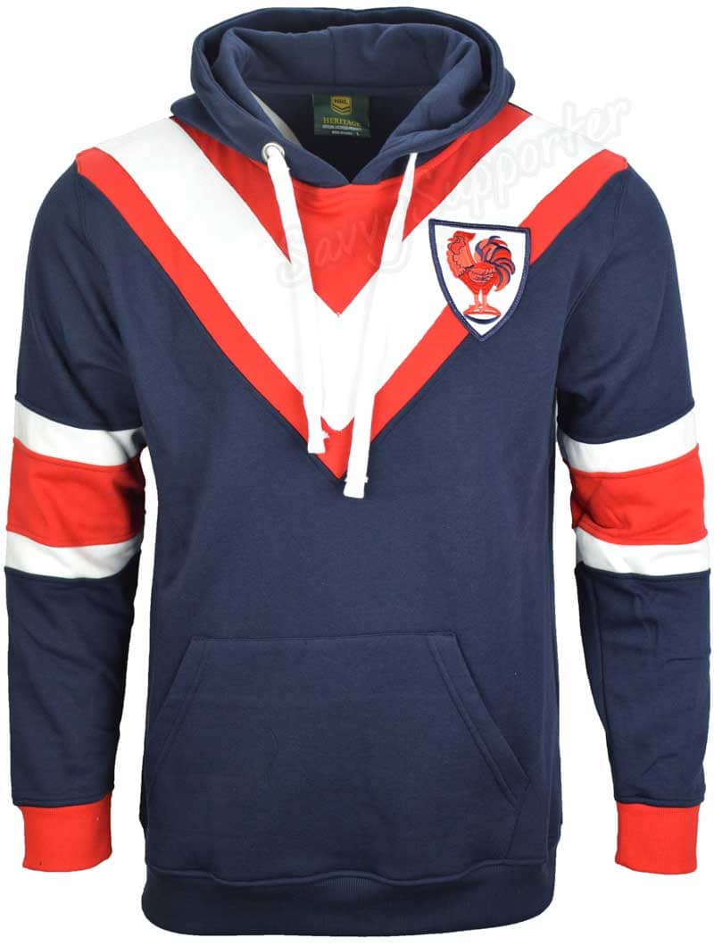 Sydney Roosters NRL Mens Retro Hoodie