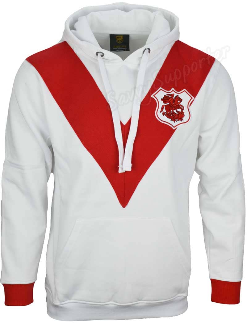 St George Dragons NRL Mens Retro Pullover Hoodie