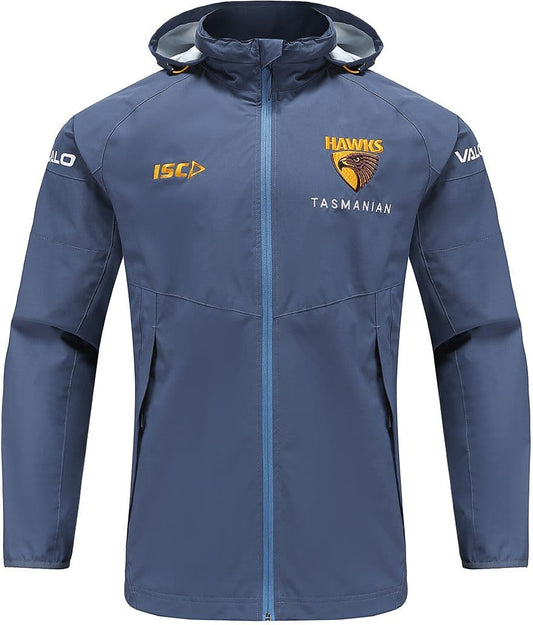 Hawthorn Hawks 2023 AFL Mens Wet Weather Jacket Hawthorn Hawks 2023 AFL Mens Wet Weather Jacket