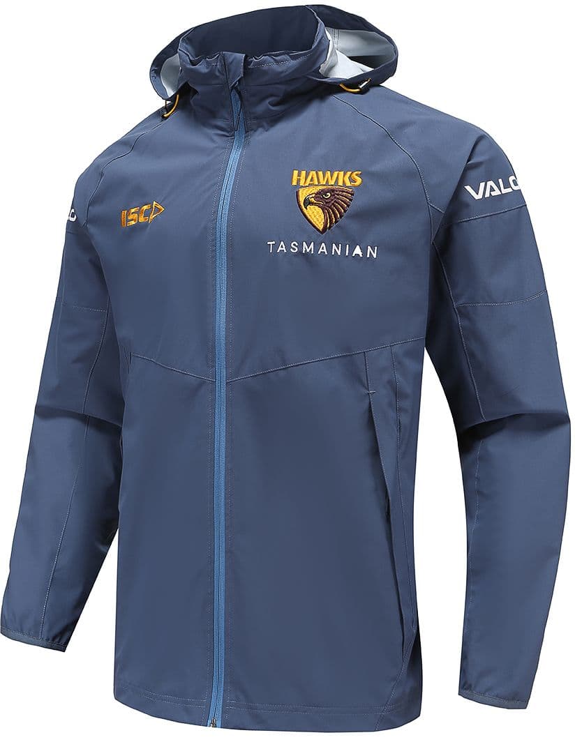 Hawthorn Hawks 2023 AFL Mens Wet Weather Jacket Hawthorn Hawks 2023 AFL Mens Wet Weather Jacket