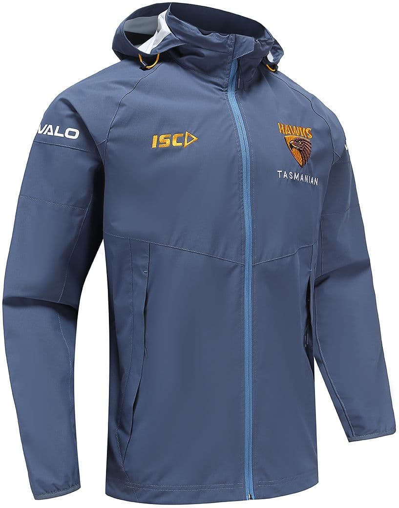 Hawthorn Hawks 2023 AFL Mens Wet Weather Jacket Hawthorn Hawks 2023 AFL Mens Wet Weather Jacket