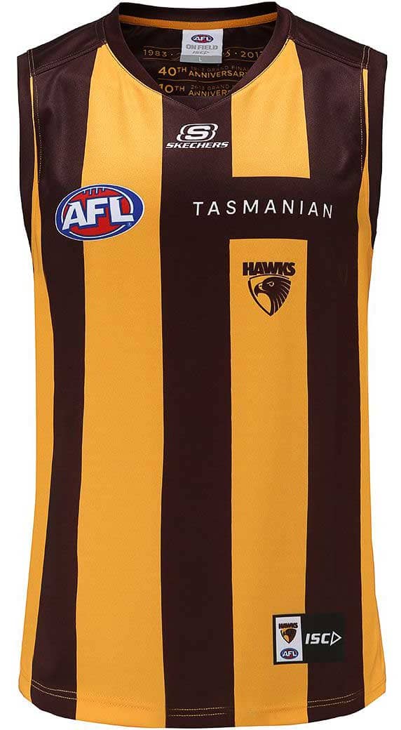 Hawthorn Hawks 2023 AFL Mens Home Guernsey