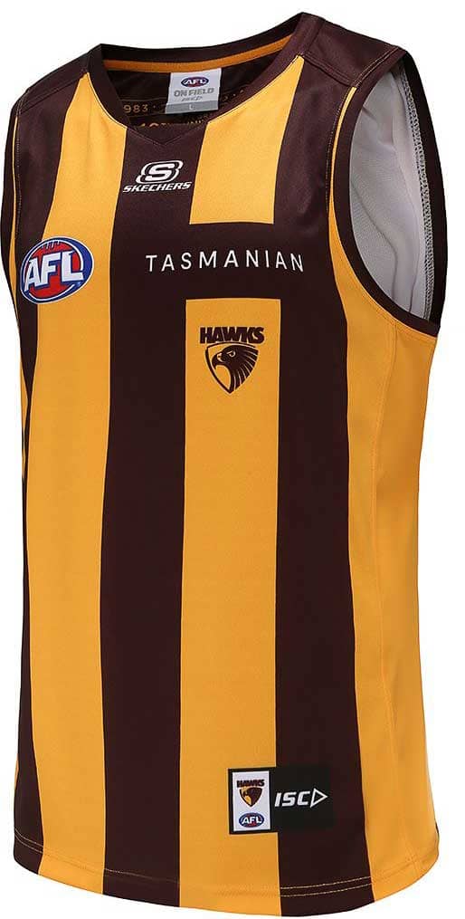 Hawthorn Hawks 2023 AFL Mens Home Guernsey