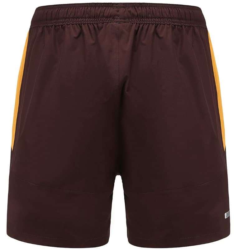 Hawthorn Hawks AFL Mens Brown Training Shorts Hawthorn Hawks AFL Mens Brown Training Shorts