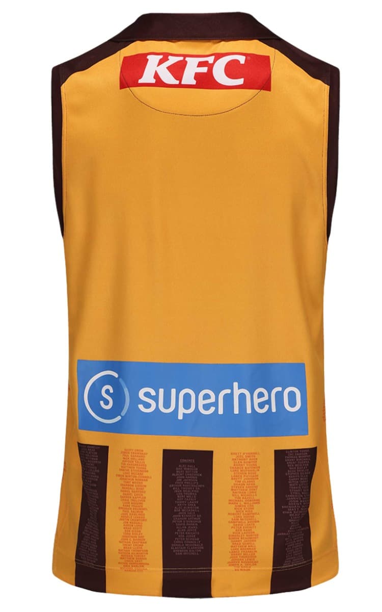 Hawthorn Hawks 2025 AFL Mens Centenary Guernsey