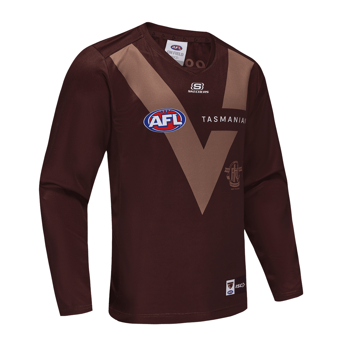 Hawthorn Hawks 2025 AFL Mens Long Sleeve Clash Guernsey