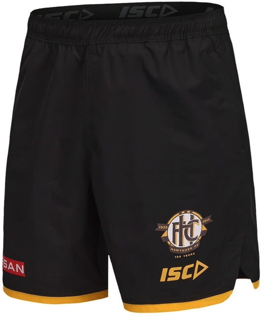 Hawthorn Hawks 2025 AFL Mens Training Shorts Hawthorn Hawks 2025 AFL Mens Training Shorts