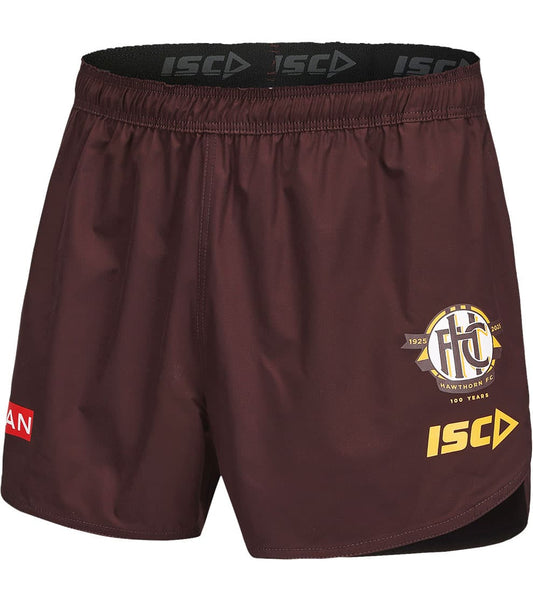 Hawthorn Hawks 2025 AFL Mens Athletic Shorts Hawthorn Hawks 2025 AFL Mens Athletic Shorts