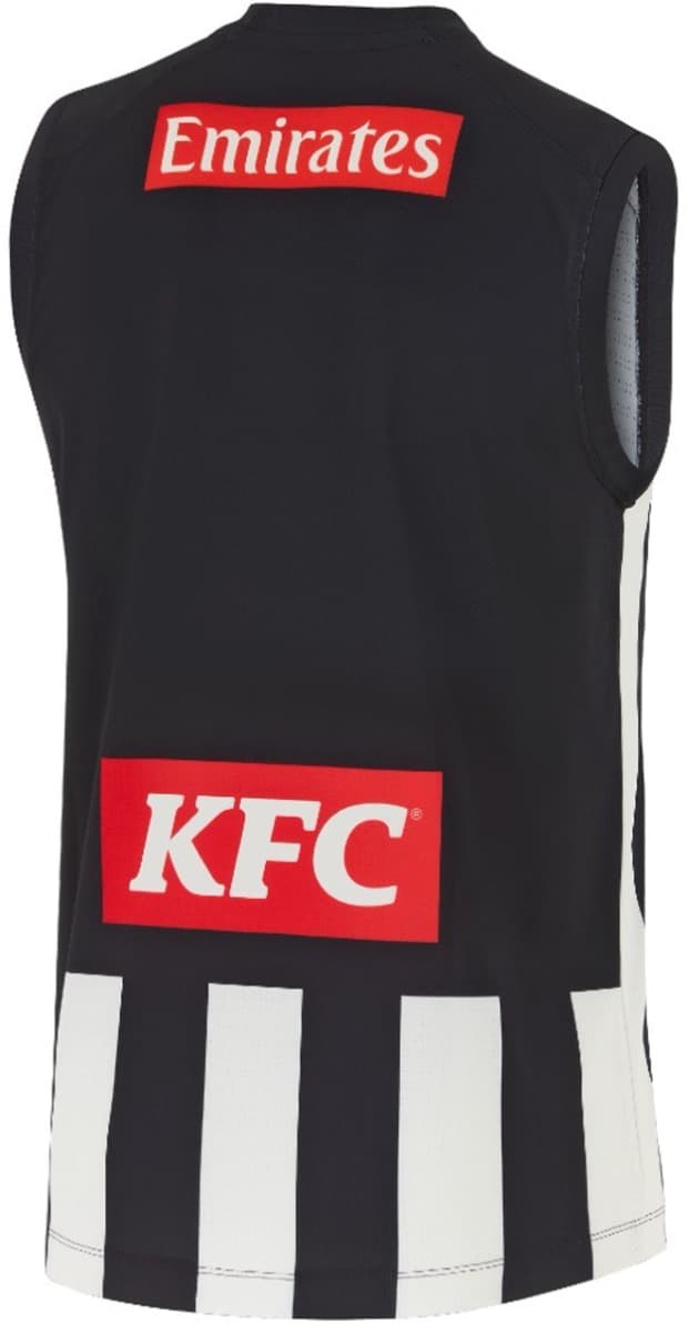Collingwood Magpies 2025 AFL Mens Home Guernsey