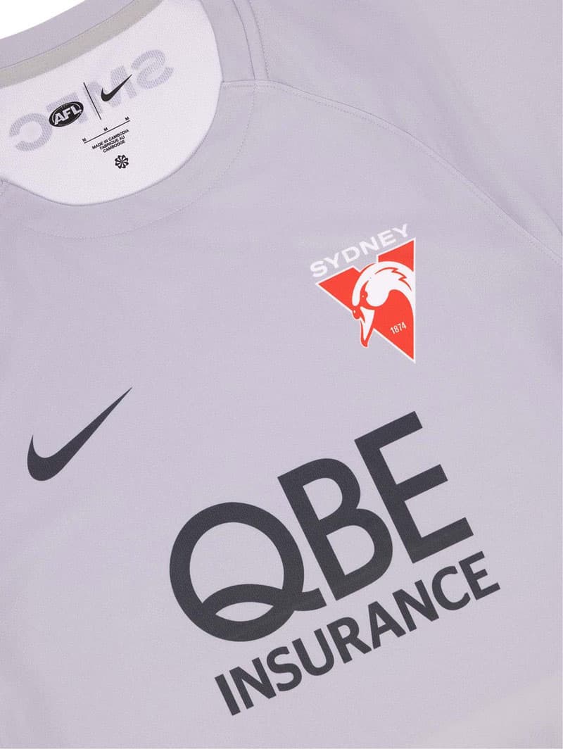 Sydney Swans 2025 AFL Mens Training Guernsey