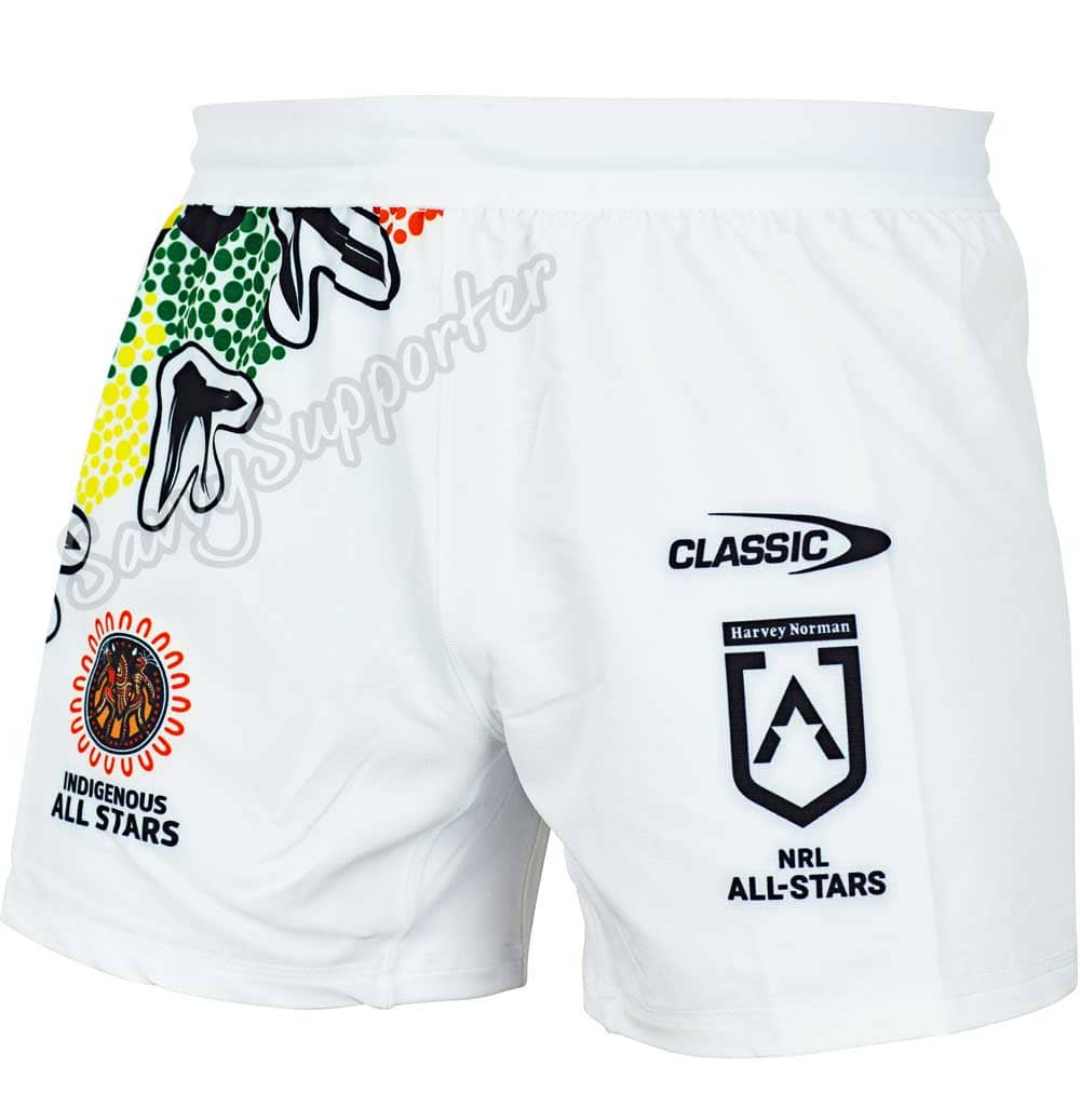 Indigenous All Stars 2024 NRL Mens Playing Shorts
