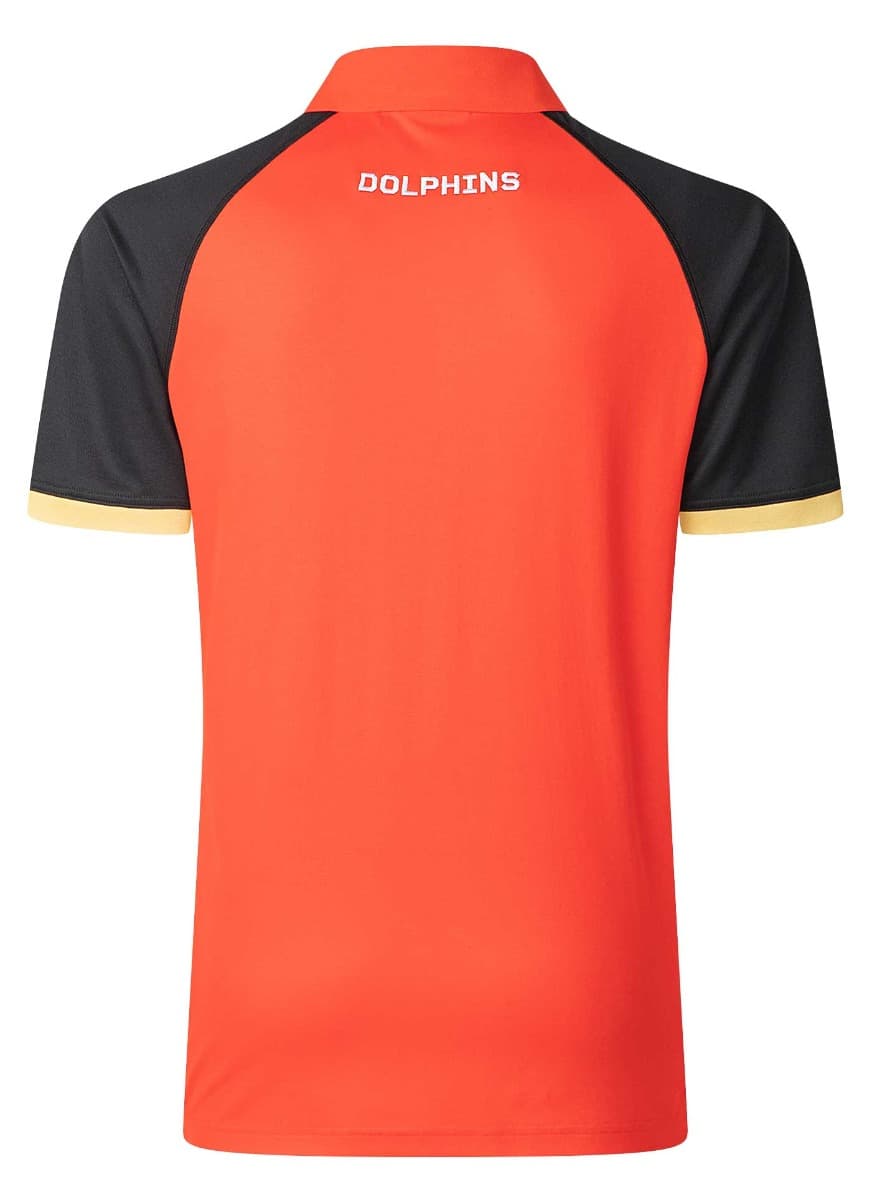 Redcliffe Dolphins 2025 NRL Mens Media Polo Shirt Redcliffe Dolphins 2025 NRL Mens Media Polo Shirt