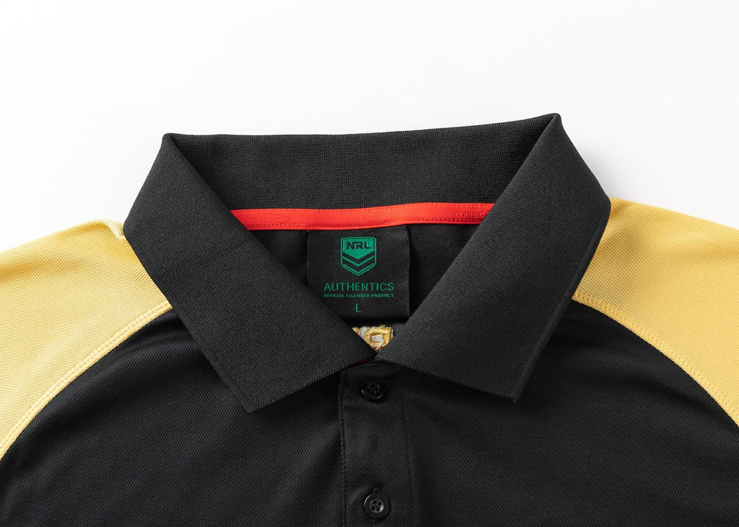Redcliffe Dolphins 2025 NRL Mens Players Polo Shirt