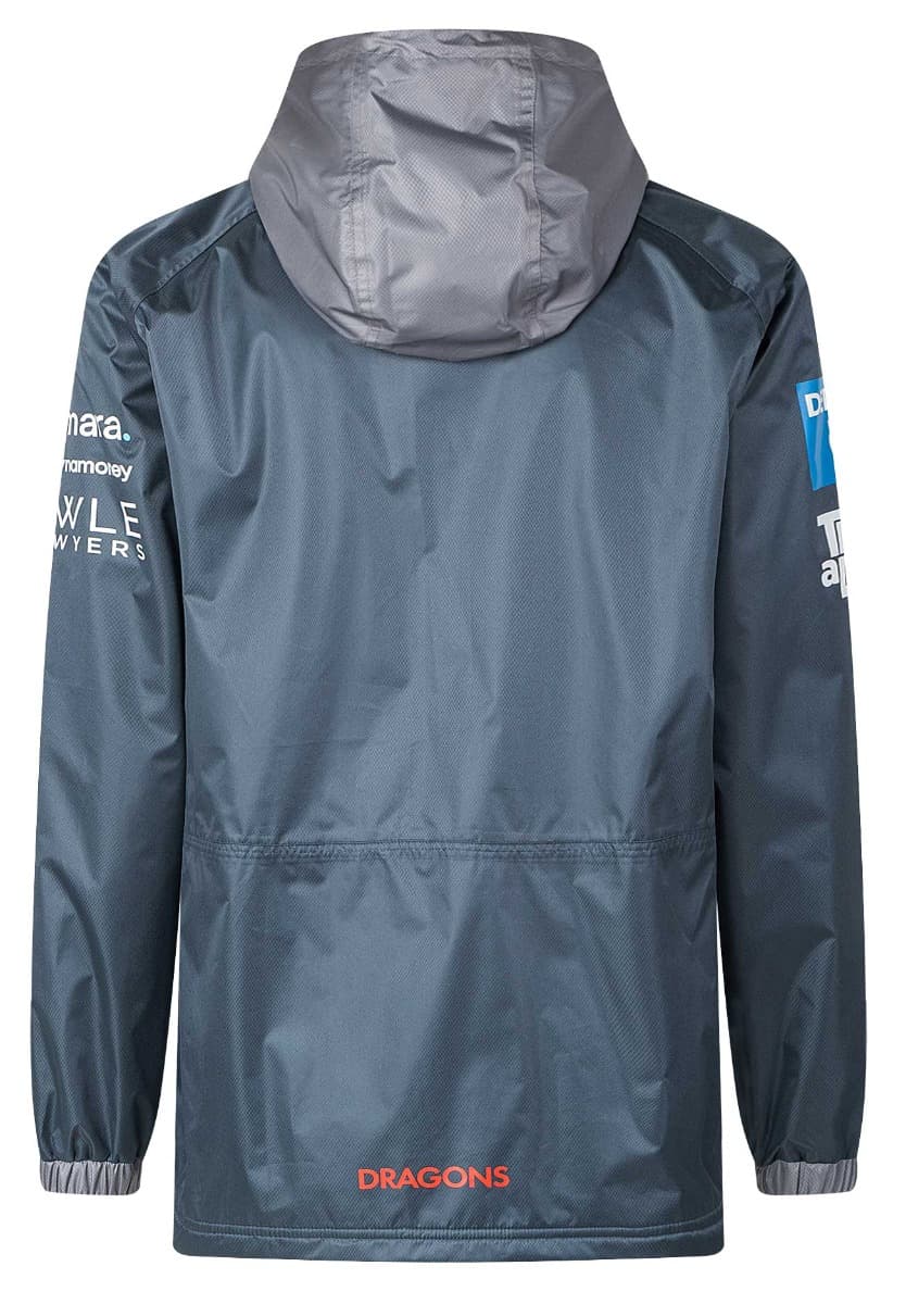St George Dragons 2025 NRL Mens Wet Weather Jacket