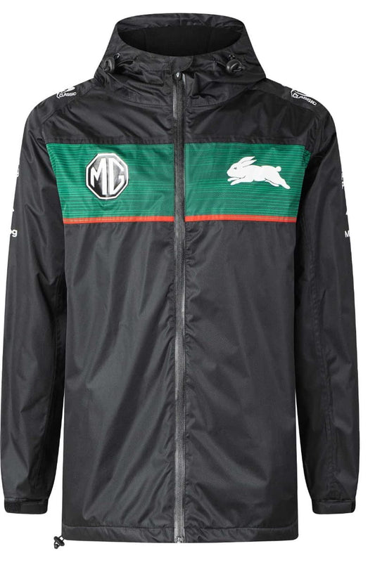 South Sydney Rabbitohs 2025 NRL Mens  Mens Wet Weather Jacket South Sydney Rabbitohs 2025 NRL Mens  Mens Wet Weather Jacket