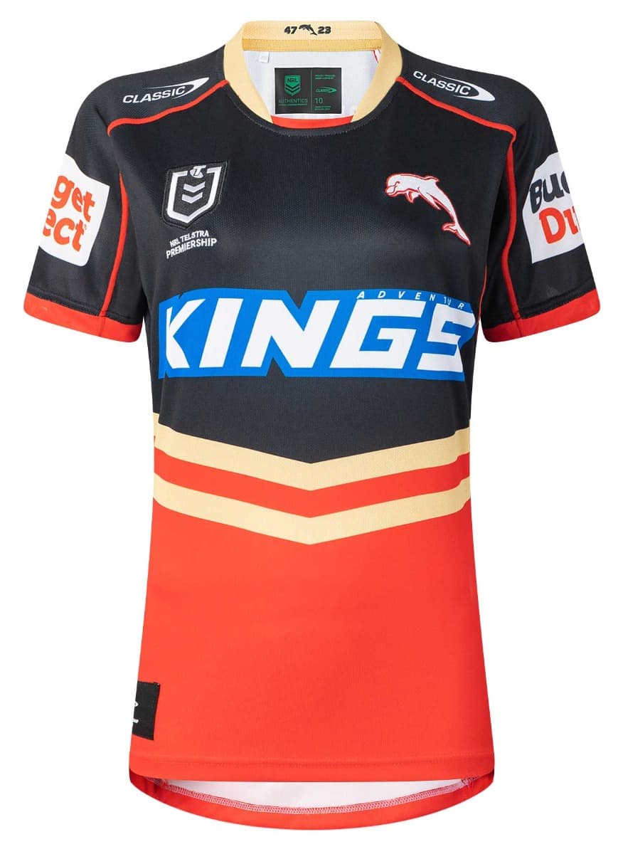 Dolphins 2025 NRL Ladies Away Jersey