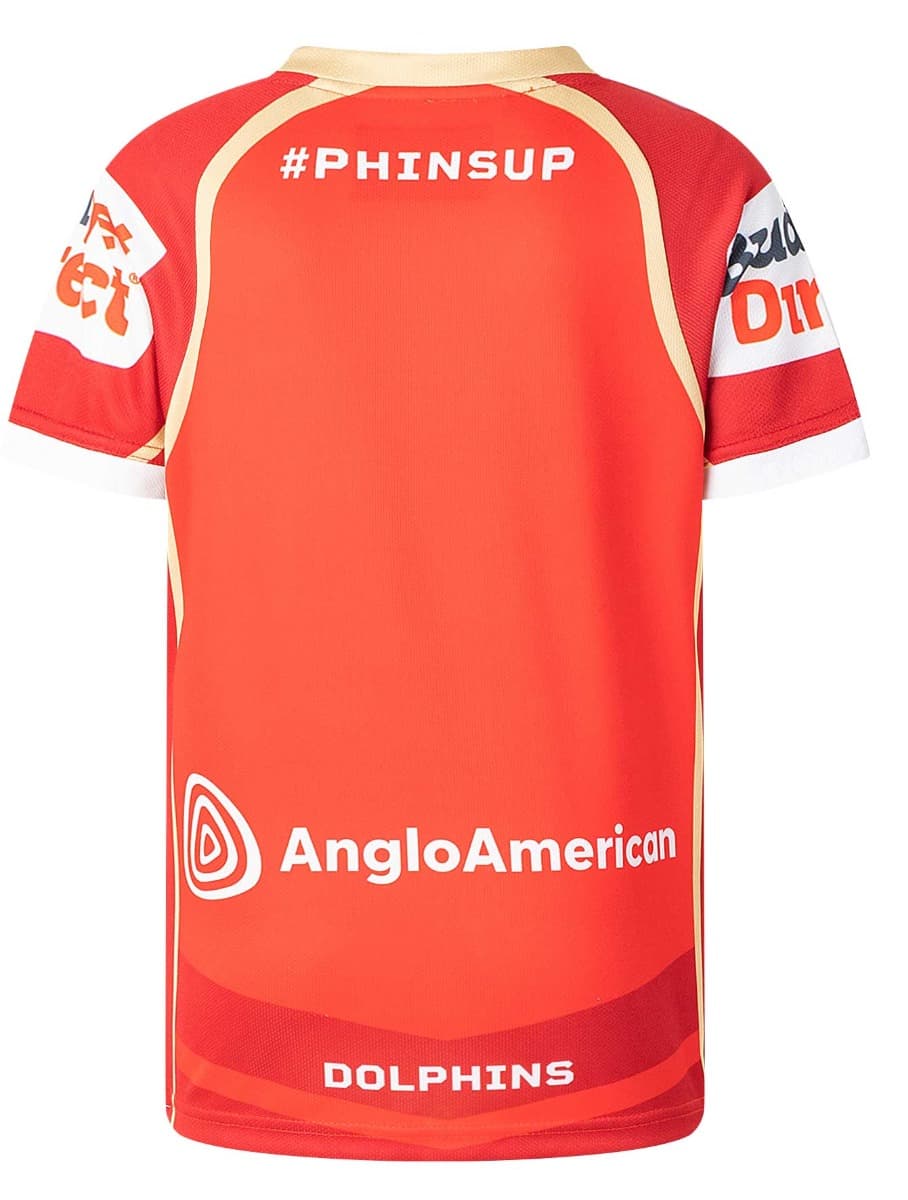 Dolphins 2025 NRL Kids Home Jersey