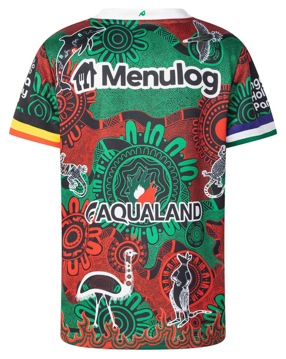 South Sydney Rabbitohs 2025 NRL Kids Indigenous Jersey