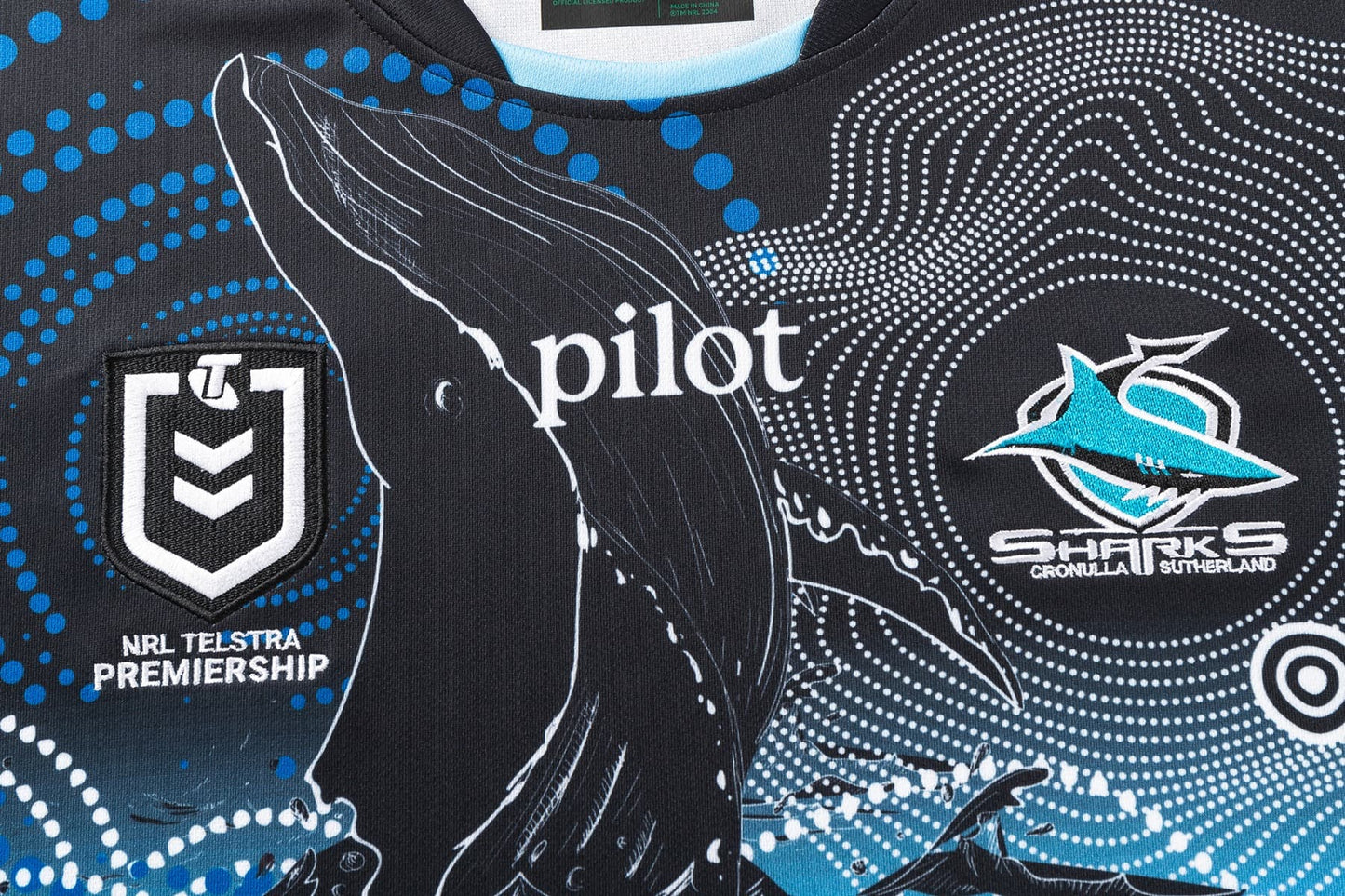 Cronulla Sharks 2025 NRL Mens Indigenous Jersey