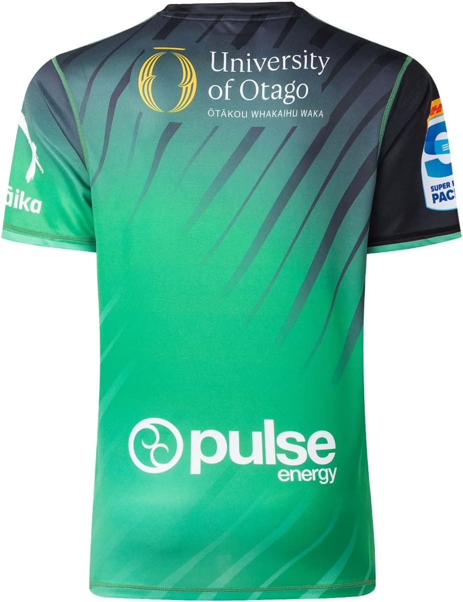 Otago Highlanders 2025 Rugby Union Mens Hulk Marvel Warm Up Tee
