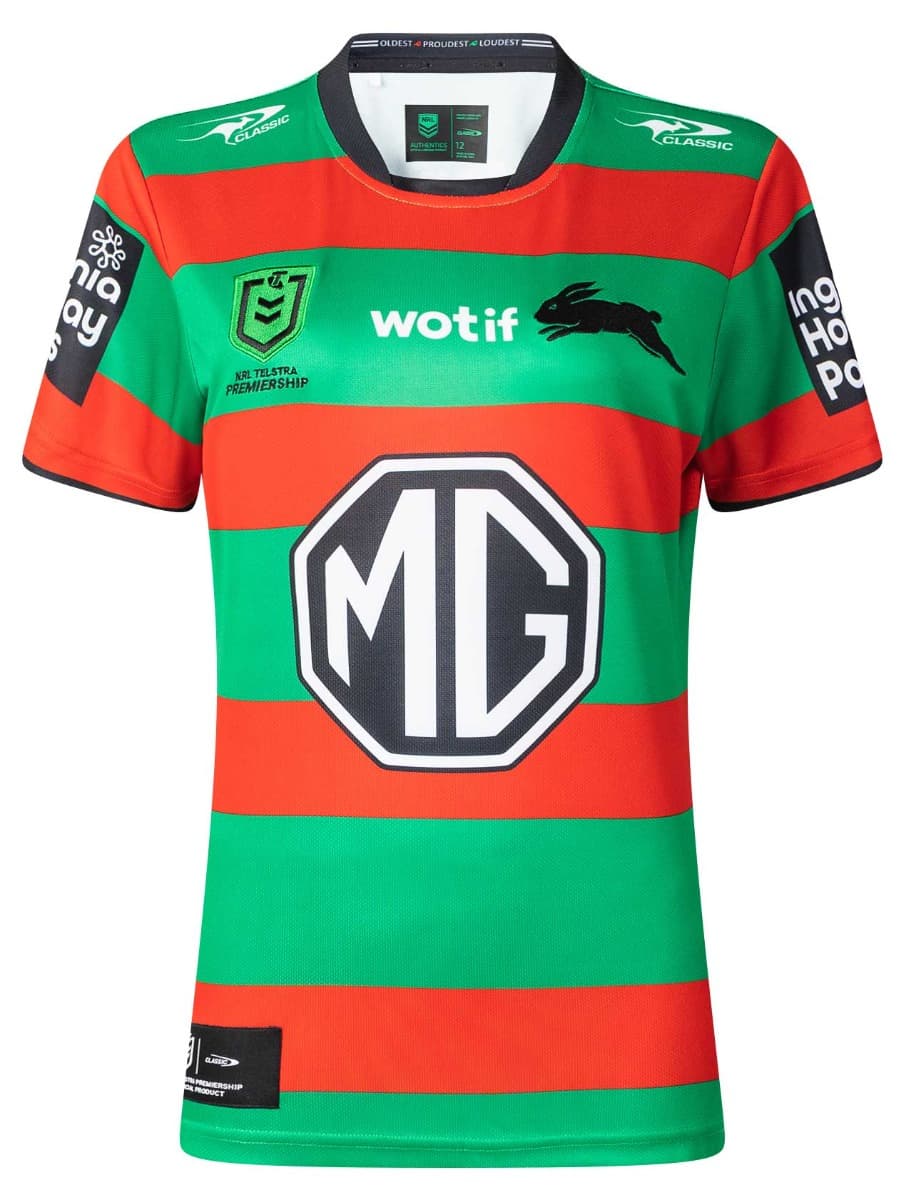 South Sydney Rabbitohs 2025 NRL Ladies Home Jersey