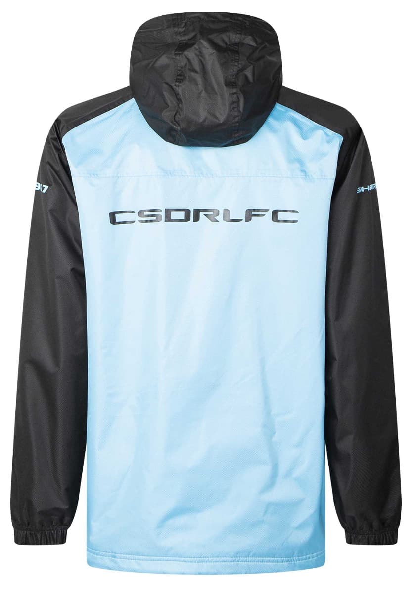 Cronulla Sharks 2025 NRL Mens Wet Weather Jacket