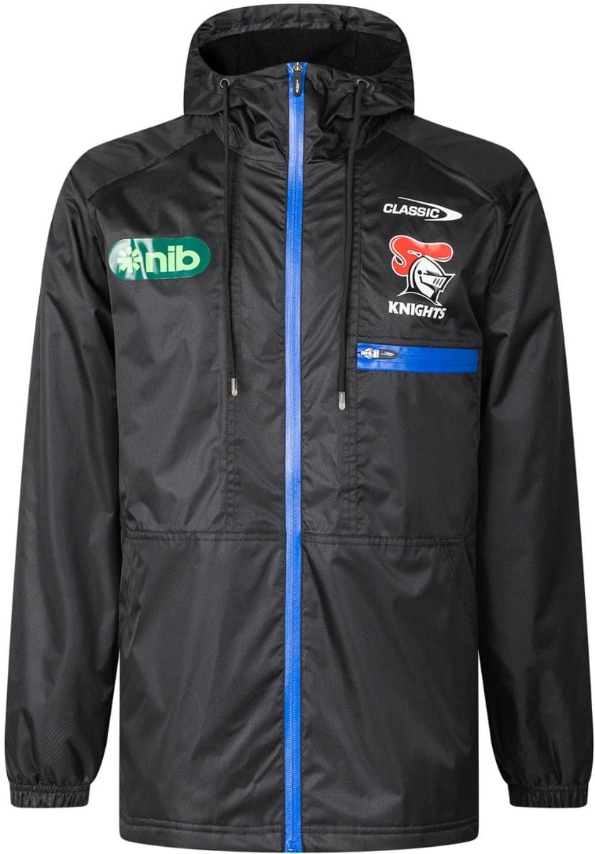Newcastle Knights 2025 NRL Mens Wet Weather Jacket