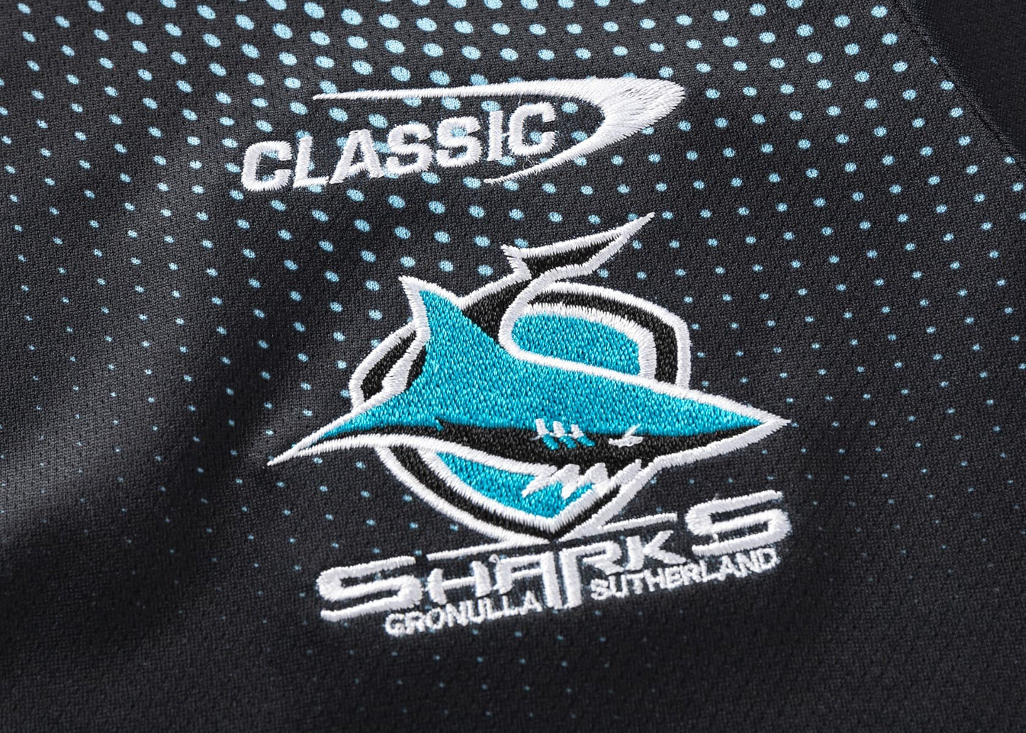 Cronulla Sharks 2025 NRL Ladies Media Polo Shirt
