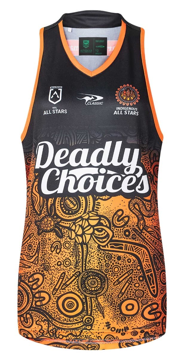 Indigenous All Stars 2025 NRL Ladies Training Singlet