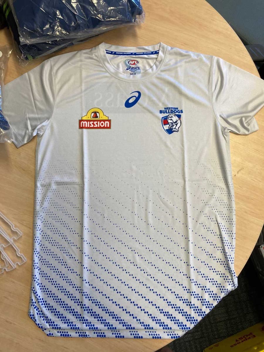 Western Bulldogs AFL Mens Training Shirt