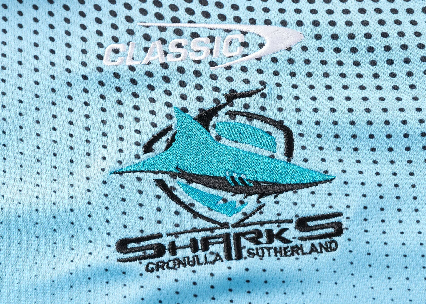 Cronulla Sharks 2025 NRL Mens Players Polo Shirt