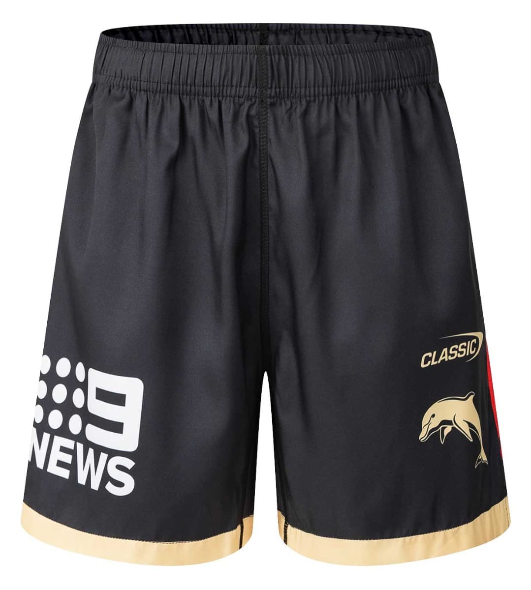 Dolphins 2025 NRL Kids Gym Shorts