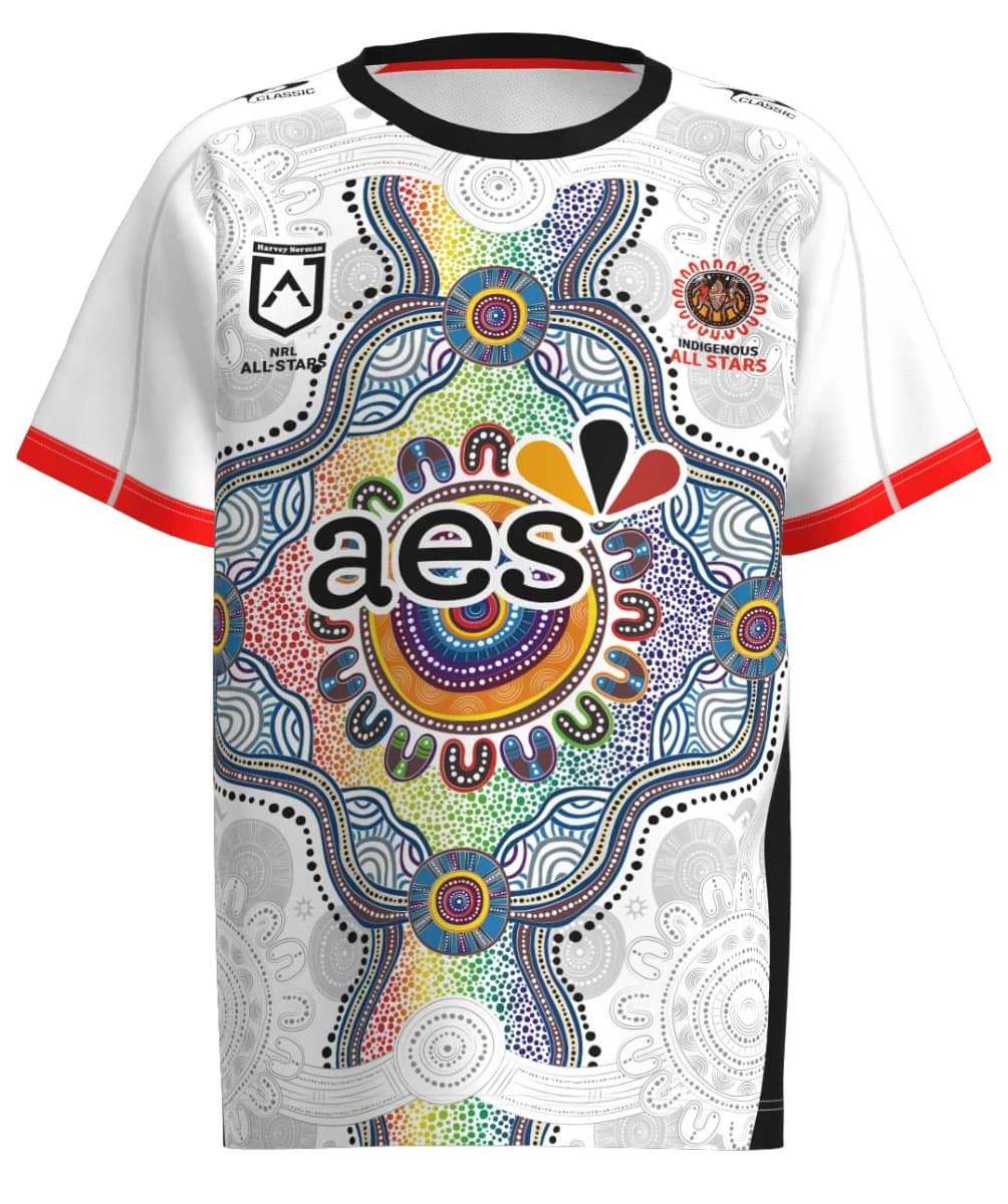 Indigenous All Stars 2023 NRL Kids Training Shirt