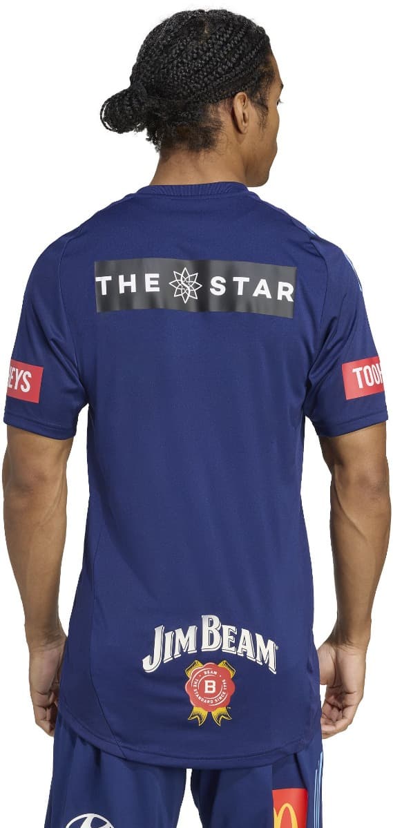 NSW Blues 2025 State of Origin Mens Dark Blue Performance Training Shirt