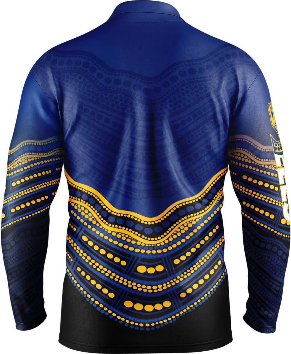 Parramatta Eels NRL Indigenous Fishing Shirt