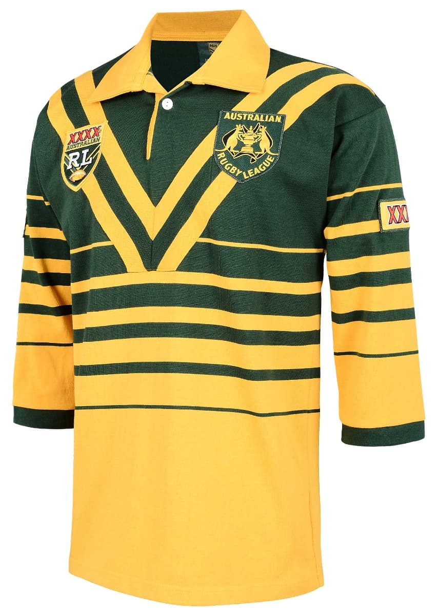 Australian Kangaroos 1994 NRL Mens Retro Jersey
