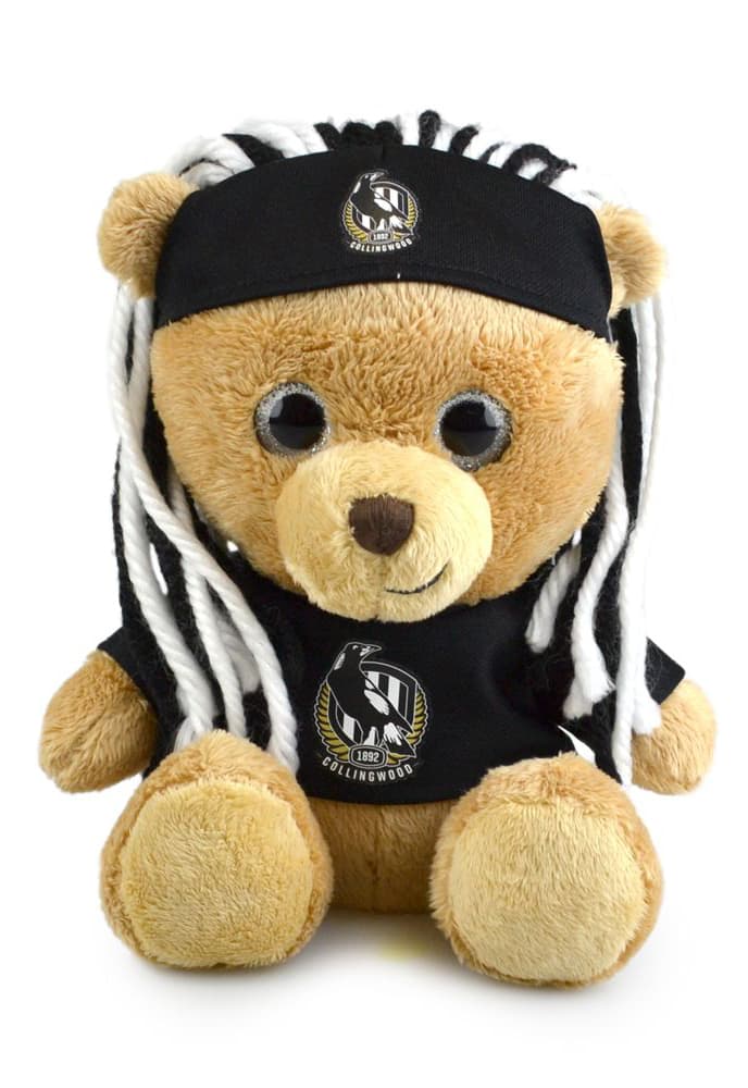 Collingwood Magpies AFL 20cm Sparkle Fanatic Teddy