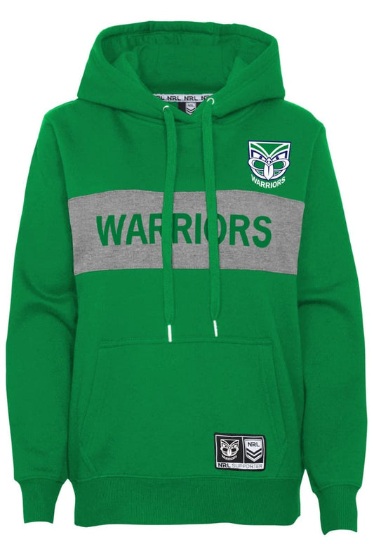New Zealand Warriors NRL Mens Panel Hoody New Zealand Warriors NRL Mens Panel Hoody