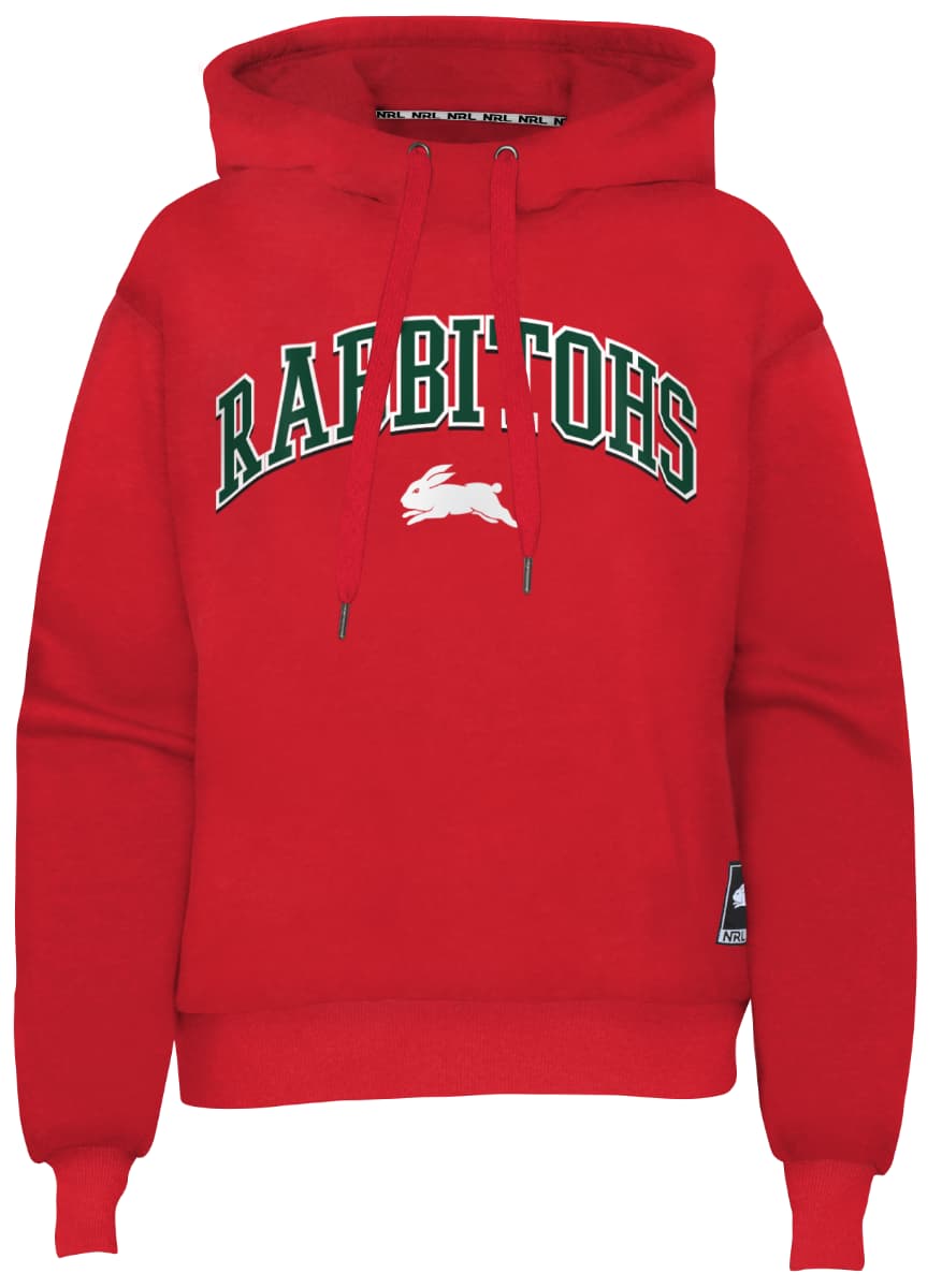 South Sydney Rabbitohs NRL Ladies Collegiate Arch Hoody
