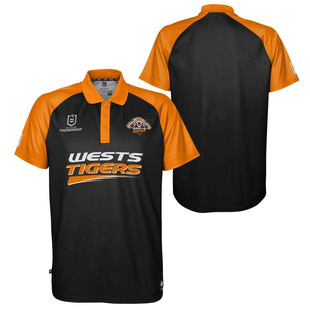 Wests Tigers Mens Performance Polo Shirt