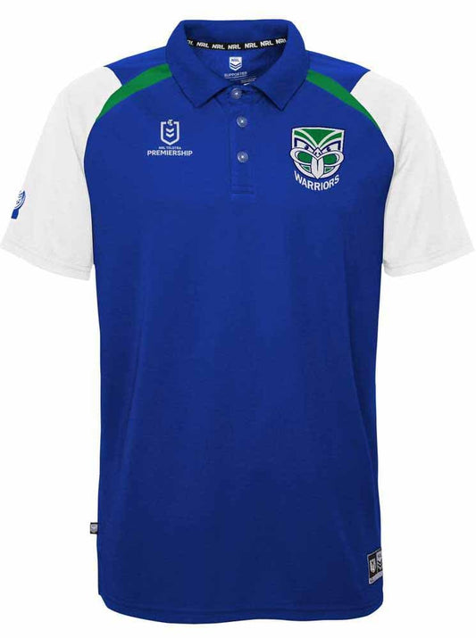 New Zealand Warriors Mens Performance Polo Shirt New Zealand Warriors Mens Performance Polo Shirt