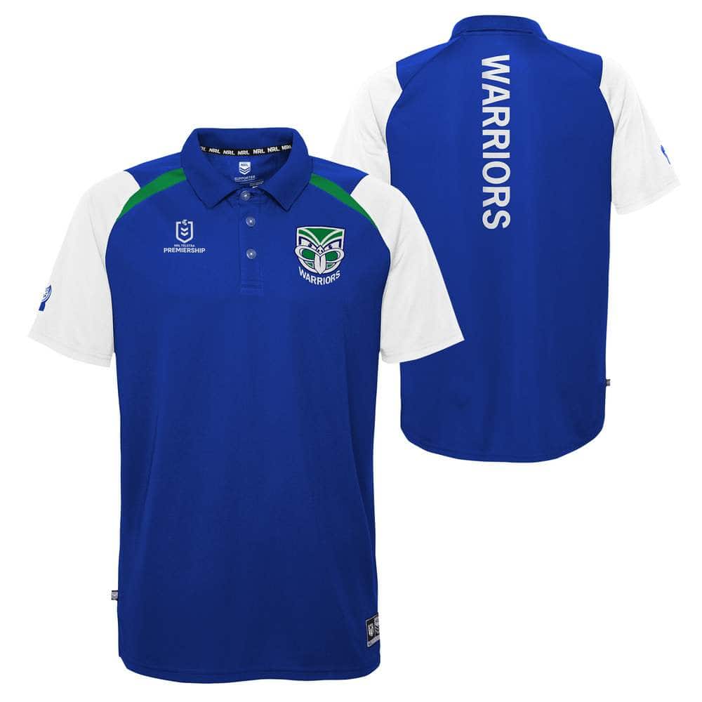 New Zealand Warriors Mens Performance Polo Shirt New Zealand Warriors Mens Performance Polo Shirt