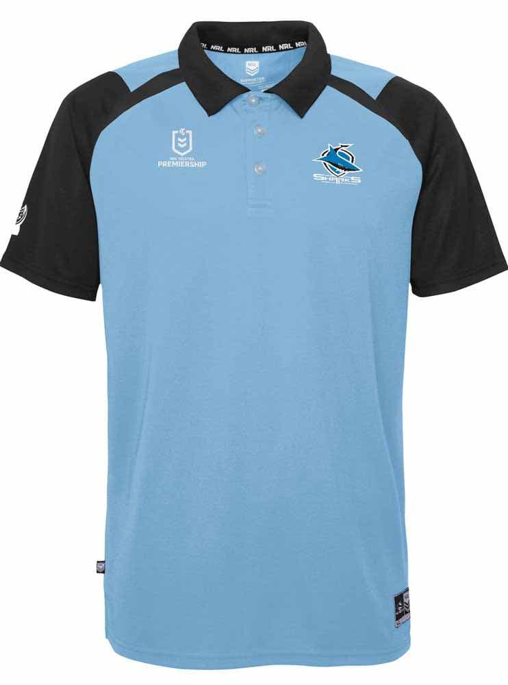 Cronulla Sharks Mens NRL Performance Polo Shirt