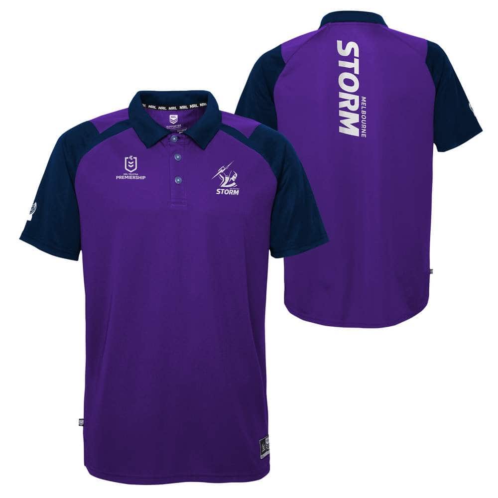 Melbourne Storm Mens Performance Polo Shirt