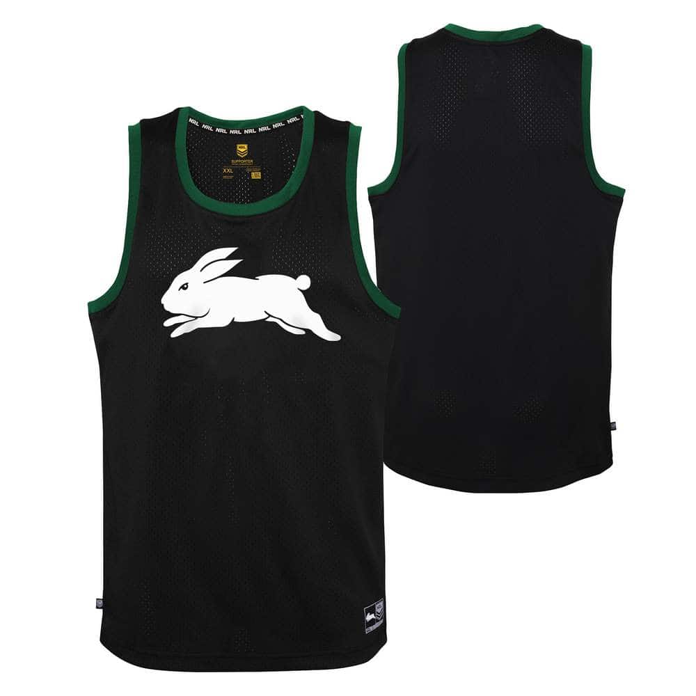 South Sydney Rabbitohs NRL Mens Mesh Singlet