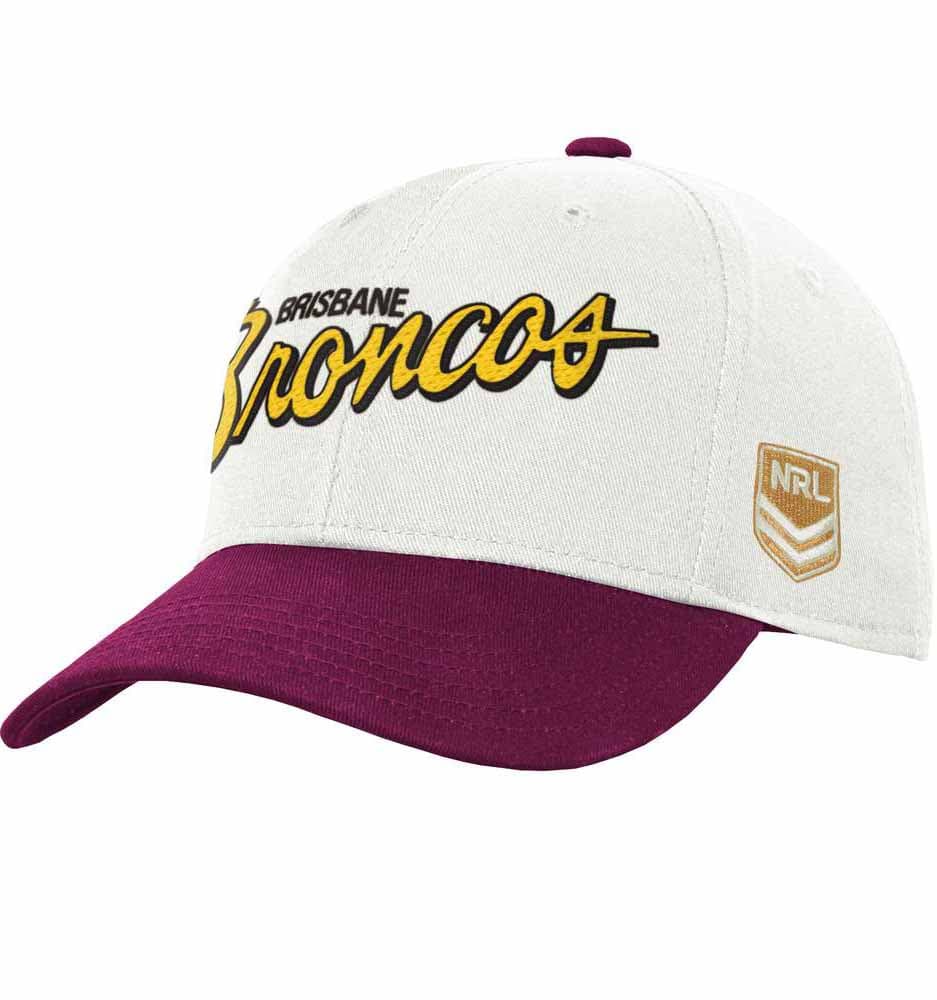 Brisbane Broncos NRL Heritage Logo Deadstock Cap