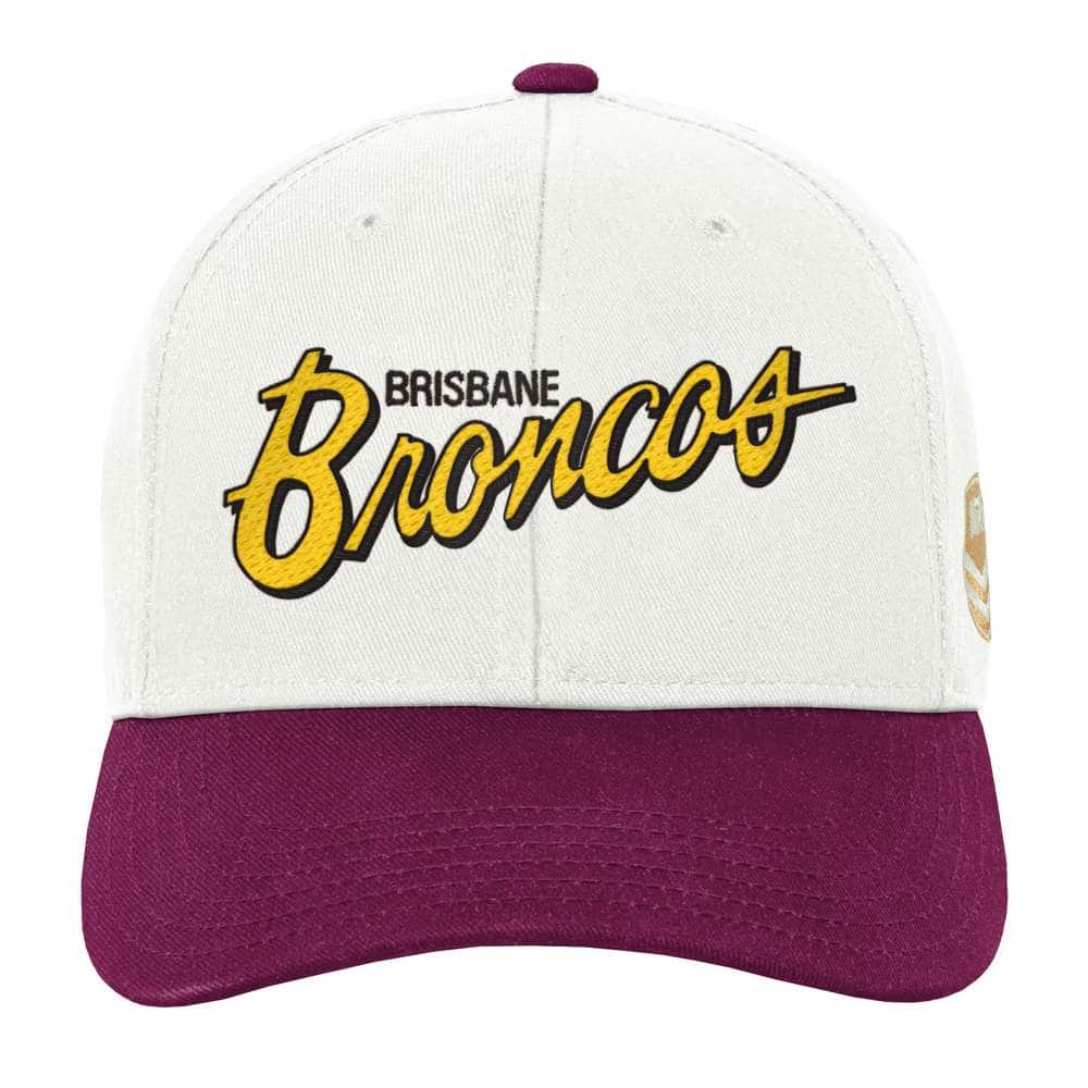 Brisbane Broncos NRL Heritage Logo Deadstock Cap