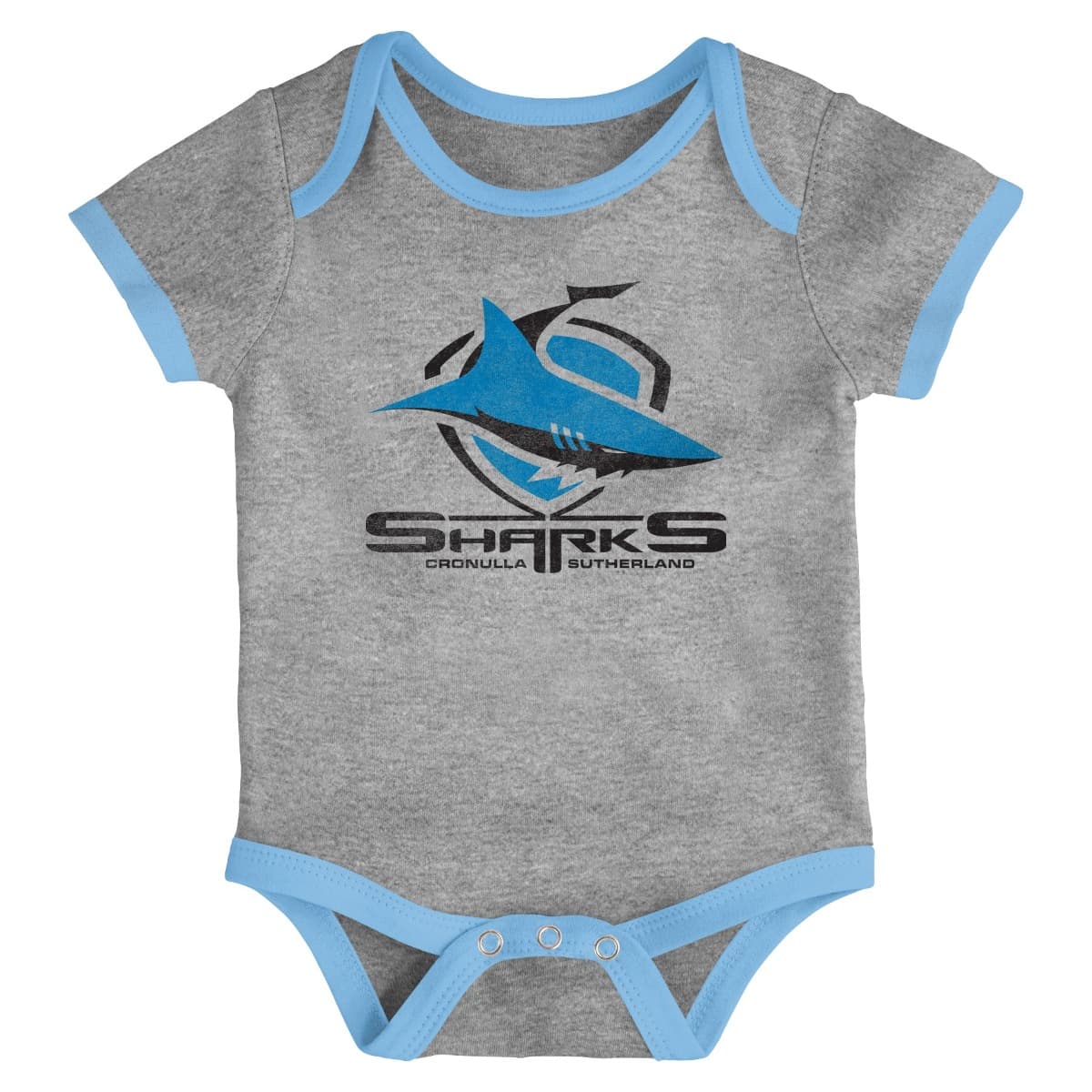 Cronulla Sharks NRL 3 Piece Bodysuit Box Set