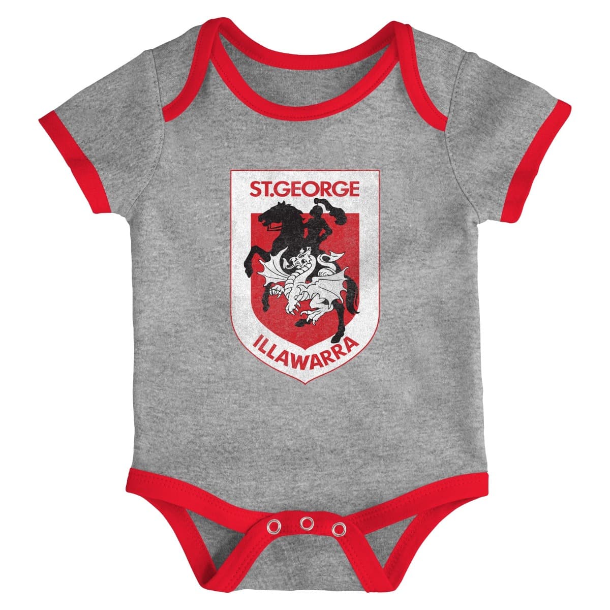 St George Dragons NRL 3 Piece Bodysuit Set